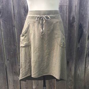 Express French Terry Skirt